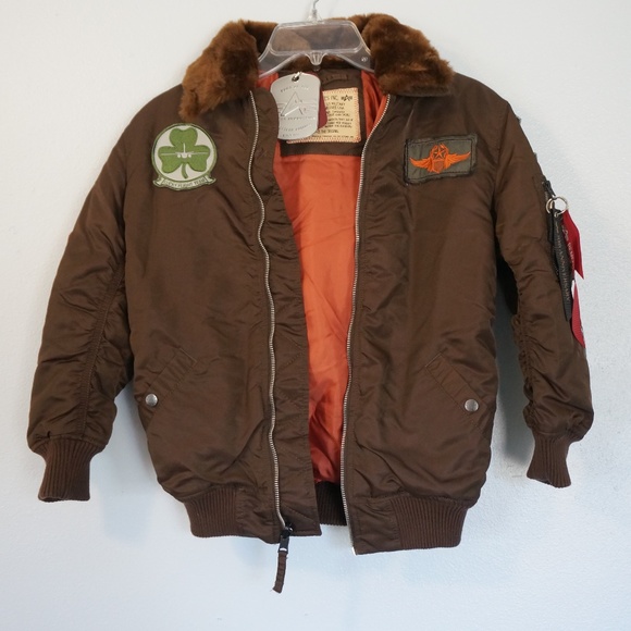 Alpha Industries Other - 🎉🎉 2x Host Pick 🎉🎉 NWT Boys Maverick Jacket 10/12